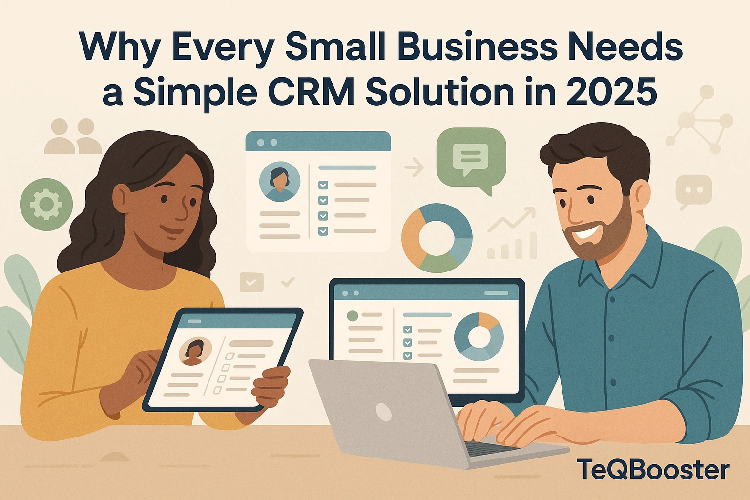 small business needs a simple crm solution in 2025